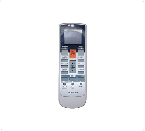 Controle Remoto Ar Condicionado Fujitsu Inverter AR-RY3 - Sky 8064