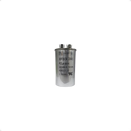 Capacitor Permanente Duplo Aluminio 40uF