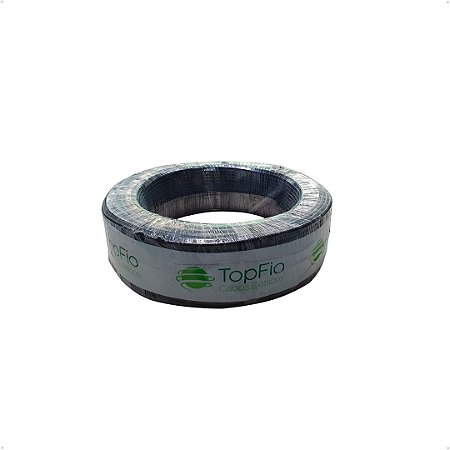 Rolo 100 Metros Cabo Flexível 1 Via 1x4,0mm² - Preto