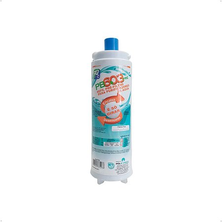 Filtro Refil Policarbon PB603 para Purificadores de Água IBBL (Pré Filtro C+3) 7731