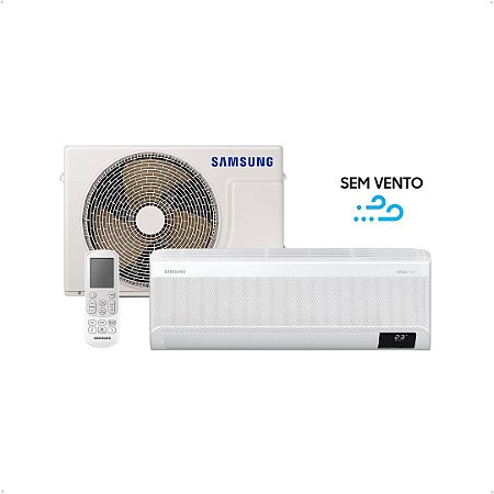 Ar-condicionado Sem Vento Samsung WindFree Frio 220V 9.000 BTU/h