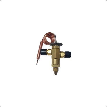 Válvula Termostática Flígor TADX10 10,0TR R12 e R22 - 5/8 x 5/8 x 1/4 SAE Rosca