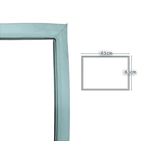 Gaxeta para Freezer Horizontal Electrolux 63x63cm - 613890010-17