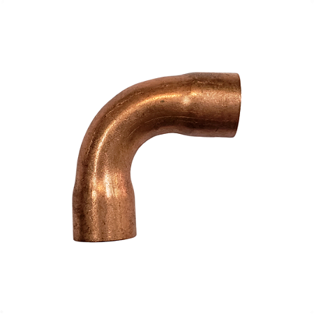 Kit 2 Curva de Cobre Soldável 5/8" 90°