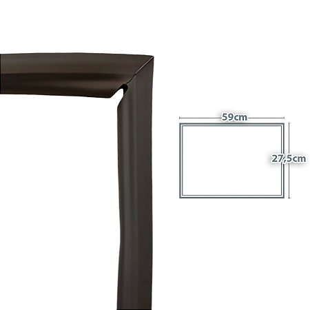 Borracha Gaxeta Magnética Brastemp Duplex Superior 340L