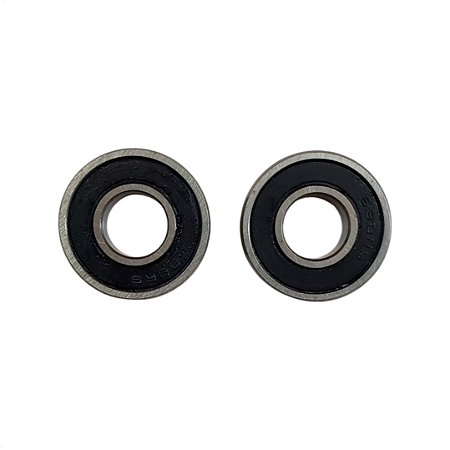 Kit 2 Rolamentos Industrial 698 ZZ