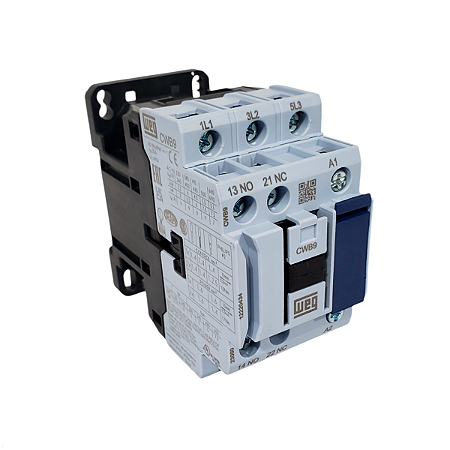 Contator Tripolar Weg CWB 220V 9A CWB9-11-30D23