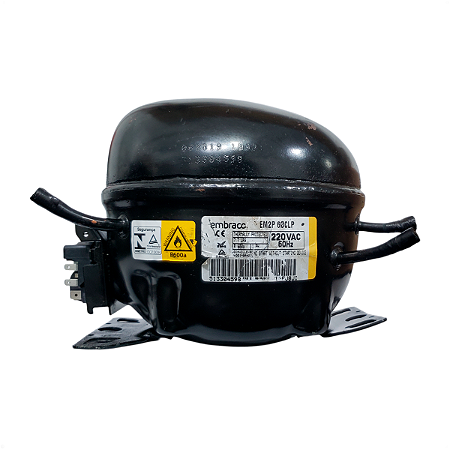 Compressor Embraco 1/6HP 220v R600a EM2P60CLP