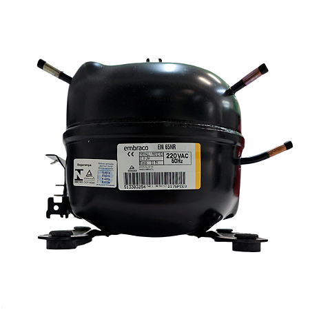 Compressor Embraco 1/5hp 220v Em65nr Blends Mp39 Mo49 R401a