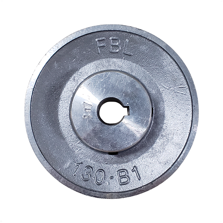 Polia de Alumínio 1 Canal 127mm Furo 3/4" Trane SHE00140B