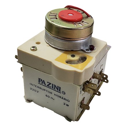 Interruptor Horário Timer Lava Roupa Lavínia 6kg 220V Pazzini