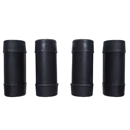 KIT 4 CONECTOR DE NYLON P/ MANGUEIRA DE SAÍDA D'ÁGUA P/ LAVA ROUPA BRASTEMP ANTIGA 2338