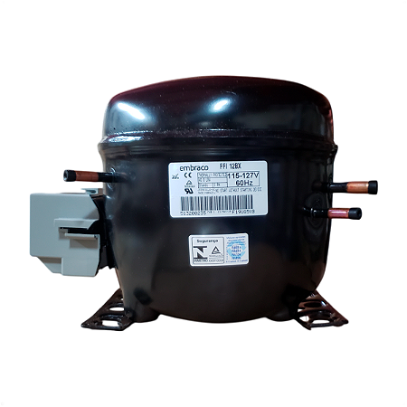 Compressor Embraco 1/3+HP 127V FFI12BX Refrigeração W10393842