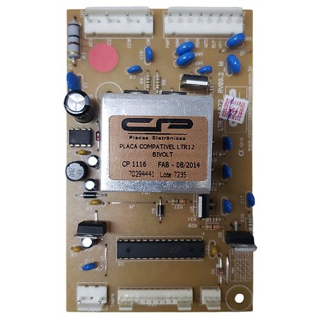 Placa Eletrônica Lava Roupa Electrolux LTR12 LTS12 Bivolt