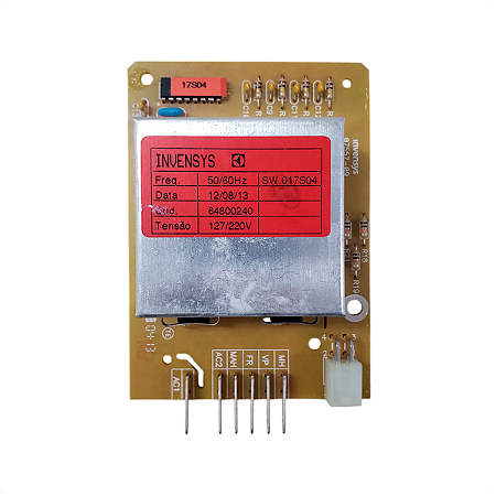 Placa Eletrônica Superior Lavadora Electrolux LF10 LQ10 64800240