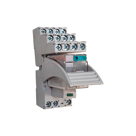 Relé Eletromágnético Socket Type GZM4 6A 300VAC 6V A 24V