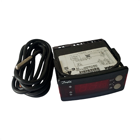 Termostato Danfoss Ekc-201 com Sensores E Transformador