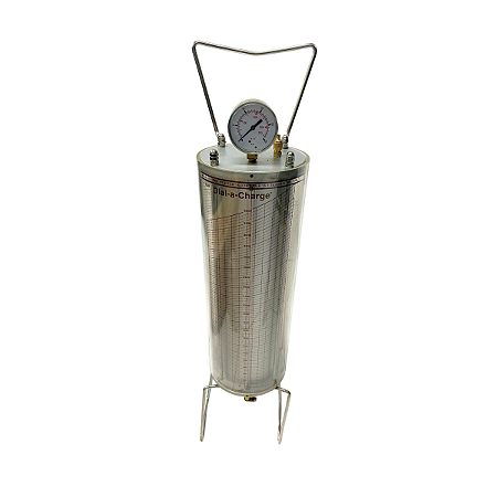 Garrafa Carregadora 4,4kg 220V p/ Gás R-134A c/ Resistencia
