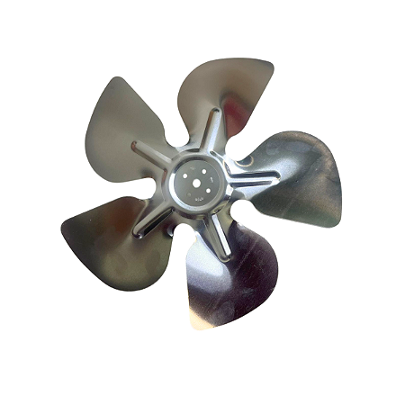 Hélice Em Alumínio 10" Para Micro Motor 1/25HP 5 Pás