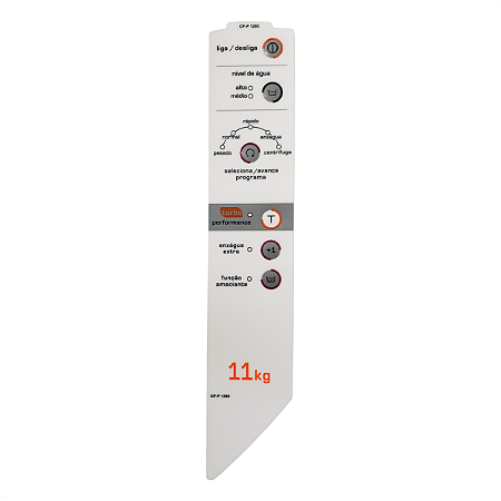 Painel Decorativo para Lavadora Brastemp BWC11A W10625296