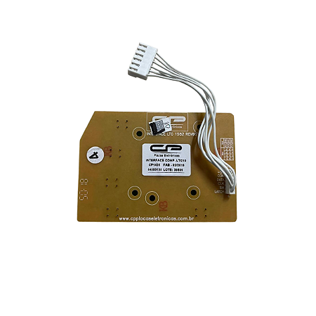 Interface Lava-Roupa Electrolux LTC10 Versão I CP1435