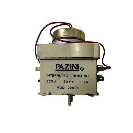 Interruptor Horário Timer 220V Lava-Roupa Brastemp Antiga Pazini