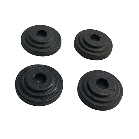 Coxim do Amortecedor Moderno P/ Lava-Roupa Brastemp Antiga Kit 4un