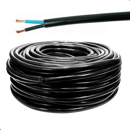 Cabo Pp 2 X 2,5 Mm² Rolo 100 Metros 2 Vias
