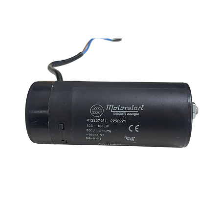 Capacitor Eletrolítico De Partida 119 MF +/-10% 108 X 130 MF