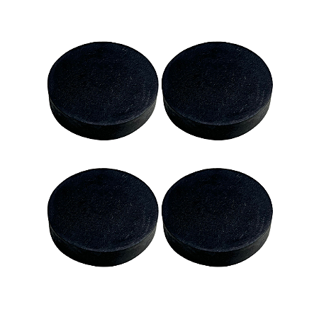 Bota Borracha Pé Diant/Tras Brastemp Antiga 2461 Kit 4Un