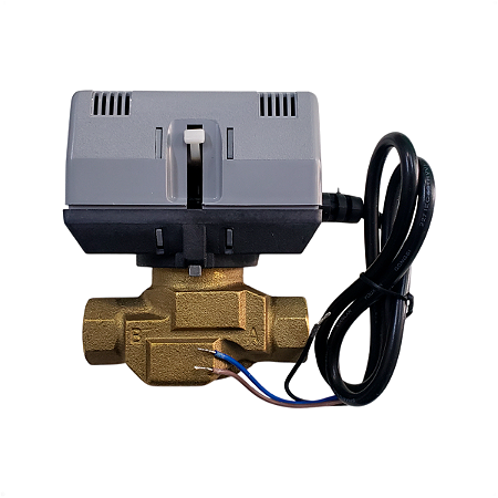 Válvula Motorizada 2 Vias 1/2" 220V AC 5W 1,6MPA MVA-2W12
