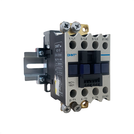Contatora Tripolar CHNT NC1-18 220v 18A AC-3 NA1