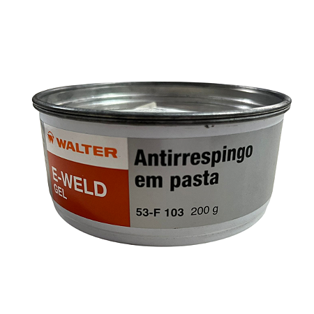 Pasta Anti Respingo E-Weld Gel 53-F 103 Walter 200g P/ Solda