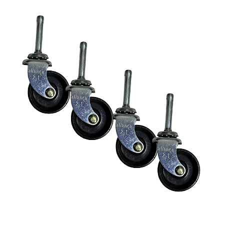 Rodízio P/ Refrigerador Freezer Lava-roupa Muller 7639 Kit 4un