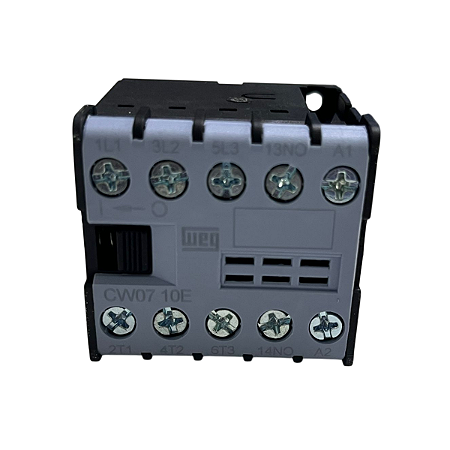 Mini Contatora Weg Cw07-10-30D02 7A Tripolar 24V 1Na 50/60Hz
