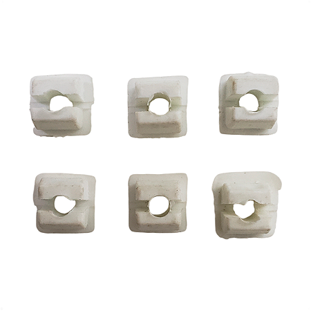 Kit 6 Porcas de Nylon Lava-Roupa Brastemp 3272