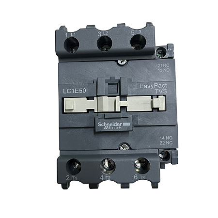 Contator Tripolar Schneider Lc1E50M7 50A 1Na+1Nf 220V