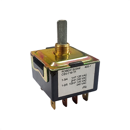 Chave Seletora para Ar 7 Posições 25A Quente/Frio