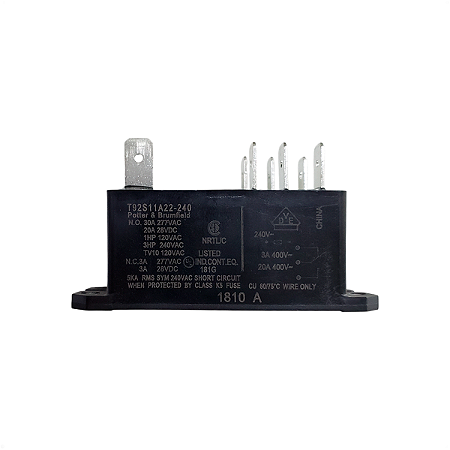 Rele Potencia 30A 240V 8 Terminais T92S11A22-240