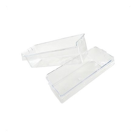 Kit Organizador Multiuso Acrílico Pequeno 22cm X 9cm 2 Peças