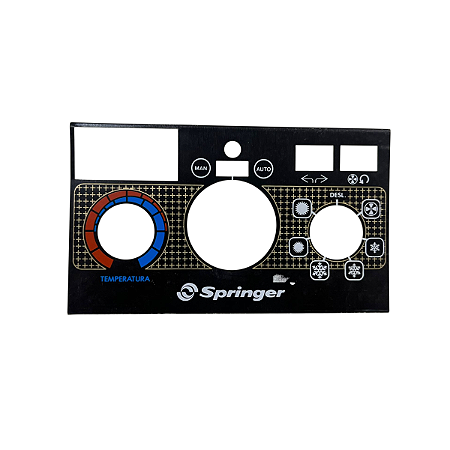 Painel De Instrução P/ Acj Springer Mundial 304 C/ Timer Quente E Frio