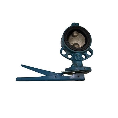 Válvula Borboleta Tipo Wafer Corpo Monobloco 3" Classe 150