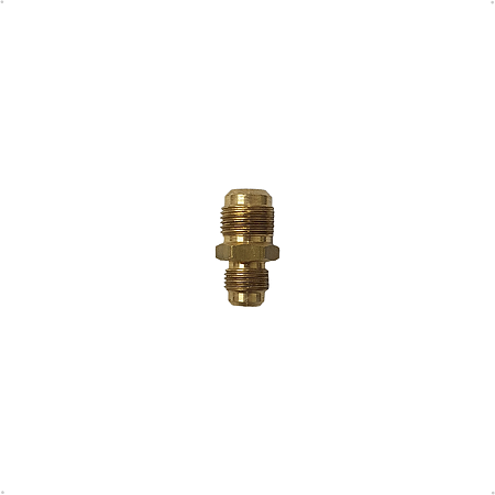 União Redutora 1/2" Sae Macho X 3/8" Sae Macho Latão 28185