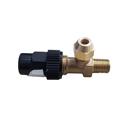 Válvula Tanque 1/4" Npt X 1/4" Sae Sem Válvula De Segurança 07-01410