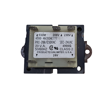 Transformador De Potencial 208/230V Primário 208/230VAC Secundário