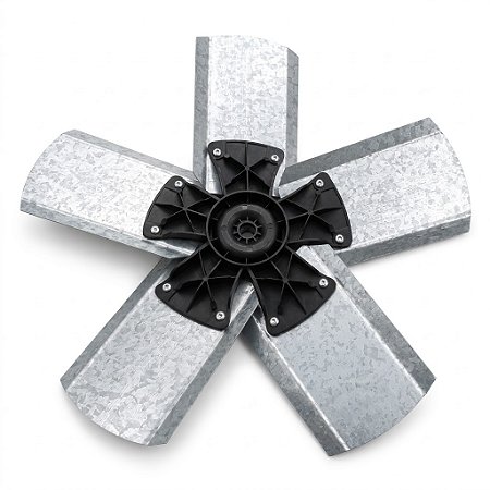 Hélice Para Ventilador Ventisol 40cm Do 5 Pás Flange Plástico