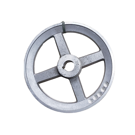 Polia De Alumínio 1 Canal B 220Mm Furo 1" 25,4Mm 220 1B Fbl Afde220