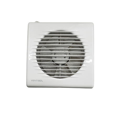 Exaustor Para Banheiro Ventisol 150Mm EXB150-3 127V 220V 5WM Branco