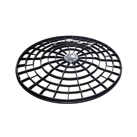 Grade Plástica P/ Exaustor Ventisol 50Cm Preta