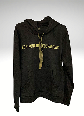 MOLETOM ENRAIZADOS BE STRONG AND COURAGEOUS M